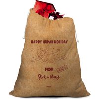 Rick And Morty Happy Human Holidays Christmas Santa Sack
Rick And Morty Happy Human Holidays Christmas Santa Sack