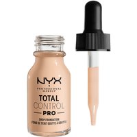 NYX Professional Makeup Total Control Pro Drop Controllable Coverage Foundation 13ml (Various Shades) - Light Ivory 
NYX Professional Makeup Total Control Pro Drop Controllable Coverage Foundation 13ml (Various Shades) - Light Ivory
