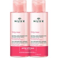 NUXE Very Rose 3-в-1 Успокаивающая мицеллярная вода Дуэт 2 x 400 мл
NUXE Very Rose 3-в-1 Успокаивающая мицеллярная вода Дуэт 2 x 400 мл