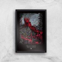 Game of Thrones My Queen Giclee Art Print - A4 - Black Frame, Multi
Game of Thrones My Queen Giclee Art Print - A4 - Black Frame, Multi