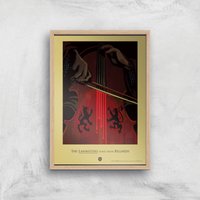 Game of Thrones Lannisters Giclee Art Print - A4 - Wooden Frame, Multi
Game of Thrones Lannisters Giclee Art Print - A4 - Wooden Frame, Multi