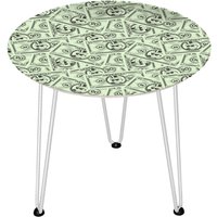 Decorsome x Monopoly Money 20 Wooden Side Table - White
Decorsome x Monopoly Money 20 Wooden Side Table - White