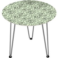 Decorsome x Monopoly Money 20 Wooden Side Table - Silver
Decorsome x Monopoly Money 20 Wooden Side Table - Silver