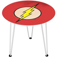 Decorsome x DC The Flash Logo Wooden Side Table - White
Decorsome x DC The Flash Logo Wooden Side Table - White