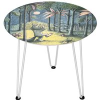 Decorsome x Where The Wild Things Are Wooden Side Table - White
Decorsome x Where The Wild Things Are Wooden Side Table - White