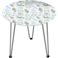 Decorsome x Friends Wooden Side Table - Silver
Decorsome x Friends Wooden Side Table - Silver