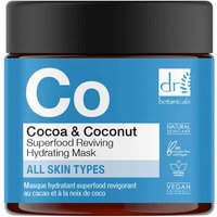 Увлажняющая маска с экстрактом какао и кокоса Dr Botanicals Superfood Reviving Hydrating Mask 60ml
Увлажняющая маска с экстрактом какао и кокоса Dr Botanicals Superfood Reviving Hydrating Mask 60ml