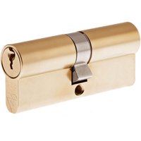 Yale Kitemarked Euro Double Cylinder - 45:10:45 (100mm) - Brass Finish
Yale Kitemarked Euro Double Cylinder - 45:10:45 (100mm) - Brass Finish