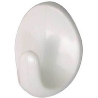 Small Oval Self-adhesive Hook - White - 4 Pack
Small Oval Self-adhesive Hook - White - 4 Pack