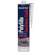 Polycell Trade Decorators Caulk White Cartridge - 380ml
Polycell Trade Decorators Caulk White Cartridge - 380ml