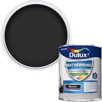 Dulux Weathershield Exterior Quick Dry Satin Paint - Black - 750ml
Dulux Weathershield Exterior Quick Dry Satin Paint - Black - 750ml