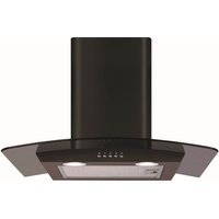 CDA ECP62BL Curved Glass Chimney Cooker Hood - 60cm - Black
CDA ECP62BL Curved Glass Chimney Cooker Hood - 60cm - Black