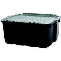Curver Tuff Heavy Duty Plastic Storage Box - Grey & Black - 49L
Curver Tuff Heavy Duty Plastic Storage Box - Grey & Black - 49L