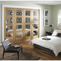 Clear Glazed Oak Folding Internal Doorset - 2545mm Wide
Clear Glazed Oak Folding Internal Doorset - 2545mm Wide