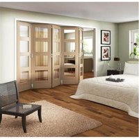 Room Glazed Folding Oak Internal Doorset - 3158mm Wide
Room Glazed Folding Oak Internal Doorset - 3158mm Wide