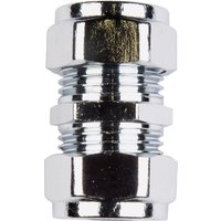 Compression Connector - Chrome and Brass - 15mm
Compression Connector - Chrome and Brass - 15mm