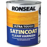 Ronseal Ultra tough Satin Coat 750ml
Ronseal Ultra tough Satin Coat 750ml