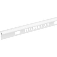Homelux 6mm Quadrant PVC Tile Trim - Gloss White - 1.83m
Homelux 6mm Quadrant PVC Tile Trim - Gloss White - 1.83m