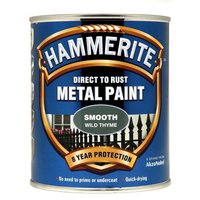Hammerite Direct To Rust Smooth Wild Thyme Metal Paint 750ml
Hammerite Direct To Rust Smooth Wild Thyme Metal Paint 750ml