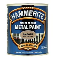 Hammerite Direct To Rust Smooth Muted Clay Metal Paint 750ml
Hammerite Direct To Rust Smooth Muted Clay Metal Paint 750ml