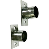 Straight Brackets 25mm Chrome Plated
Straight Brackets 25mm Chrome Plated
