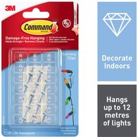 Command Clear Christmas & Decorating Clips with Clear Strips
Command Clear Christmas & Decorating Clips with Clear Strips