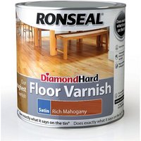 Ronseal Diamond Hard Floor Varnish Rich Mahogany - 2.5L
Ronseal Diamond Hard Floor Varnish Rich Mahogany - 2.5L