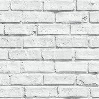 Arthouse Brick Effect Smooth White Wallpaper
Arthouse Brick Effect Smooth White Wallpaper