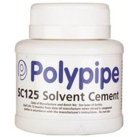 Polypipe Solvent Cement Tin & Brush - 125ml
Polypipe Solvent Cement Tin & Brush - 125ml