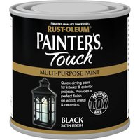 Rust-Oleum Black - Satin Painters Touch - 250ml 
Rust-Oleum Black - Satin Painters Touch - 250ml