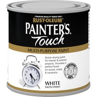 Rust-Oleum White - Satin Painters Touch - 250ml
Rust-Oleum White - Satin Painters Touch - 250ml