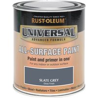Rust-Oleum Universal All Surface Gloss Paint & Primer - Slate Grey - 250ml
Rust-Oleum Universal All Surface Gloss Paint & Primer - Slate Grey - 250ml