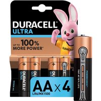 Duracell Ultra AA Batteries - 4 Pack 
Duracell Ultra AA Batteries - 4 Pack