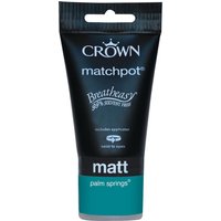 Crown Feature Wall Breatheasy Palm Spring - Matt Paint - 40ml Tester
Crown Feature Wall Breatheasy Palm Spring - Matt Paint - 40ml Tester