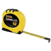 Stanley Leverlock Tape Measure - 3m
Stanley Leverlock Tape Measure - 3m