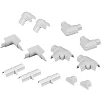 D-Line Micro Decorative Trunking Smooth Fit 13 Piece Accessory Multipack 16mm x 8mm White
D-Line Micro Decorative Trunking Smooth Fit 13 Piece Accessory Multipack 16mm x 8mm White
