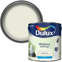 Dulux Apple White - Matt Emulsion Paint - 2.5L
Dulux Apple White - Matt Emulsion Paint - 2.5L