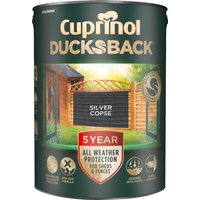 Cuprinol 5 Year Ducksback - Silver Copse - 5L
Cuprinol 5 Year Ducksback - Silver Copse - 5L