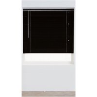 Black Aluminium 25mm Venetian Blind - 120cm 
Black Aluminium 25mm Venetian Blind - 120cm