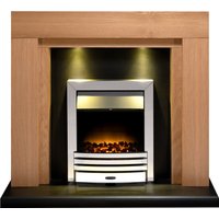 Adam Montana in Oak & Black with Downlights & Eclipse Electric Fire in Chrome
Adam Montana in Oak & Black with Downlights & Eclipse Electric Fire in Chrome
