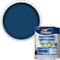 Dulux Weathershield Exterior Quick Dry Satin Paint - Oxford Blue - 750ml
Dulux Weathershield Exterior Quick Dry Satin Paint - Oxford Blue - 750ml