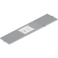 Maia Mocha Kitchen Sink Worktop - Universal Super Large Bowl - 3600 x 600 x 28mm
Maia Mocha Kitchen Sink Worktop - Universal Super Large Bowl - 3600 x 600 x 28mm
