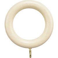 Cream Wood 6 pack of Curtain Rings
Cream Wood 6 pack of Curtain Rings