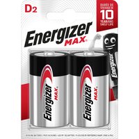Energizer MAX Alkaline D Batteries - 2 Pack
Energizer MAX Alkaline D Batteries - 2 Pack