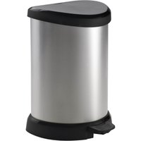 Curver Deco Pedal Bin - 20L - Silver
Curver Deco Pedal Bin - 20L - Silver