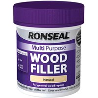 Ronseal Multipurpose Wood Filler Tub - Natural - 250g
Ronseal Multipurpose Wood Filler Tub - Natural - 250g