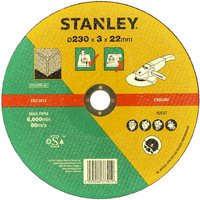 Stanley 230mm Stone Cutting Disc - STA32090-QZ
Stanley 230mm Stone Cutting Disc - STA32090-QZ
