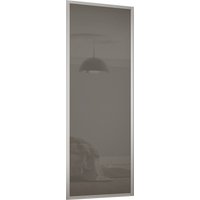 Ellipse Sliding Wardrobe Door 1 Panel Cappuccino Glass with Aluminium Frame (W)762mm
Ellipse Sliding Wardrobe Door 1 Panel Cappuccino Glass with Aluminium Frame (W)762mm