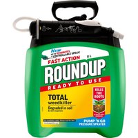 Roundup Total Ready To Use Pump N Go Weedkiller - 5L
Roundup Total Ready To Use Pump N Go Weedkiller - 5L