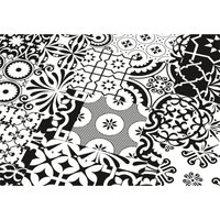 Black and White Laminate Flooring Sample Board 
Black and White Laminate Flooring Sample Board